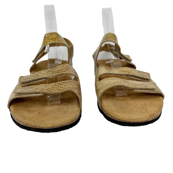 Vionic Valencia Tan Snake Print Comfort Sandal 9 Cork - Picture 4 of 12